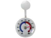 Teploměr ledničkový, venkovní kulatý